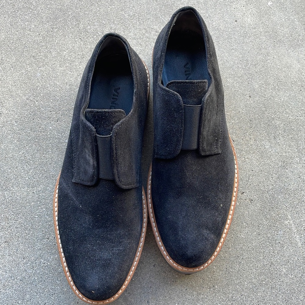 Vince Davy Slip-On Oxford Platform Creeper Size 5